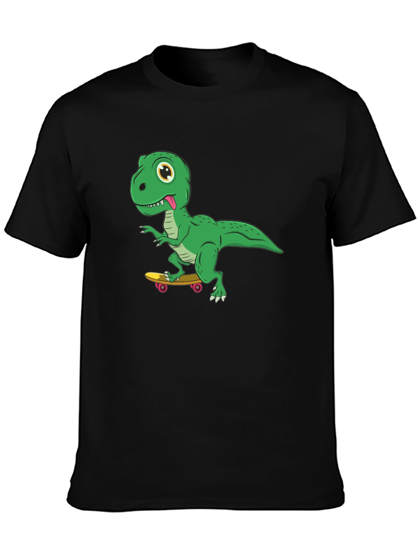 Skateboarding Dinosaur Graphic Tee