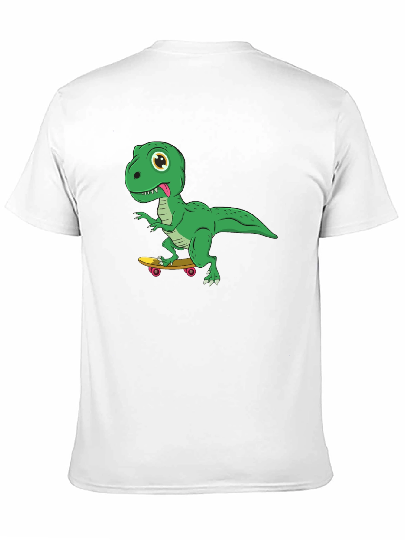 Skateboarding Dinosaur Graphic Tee