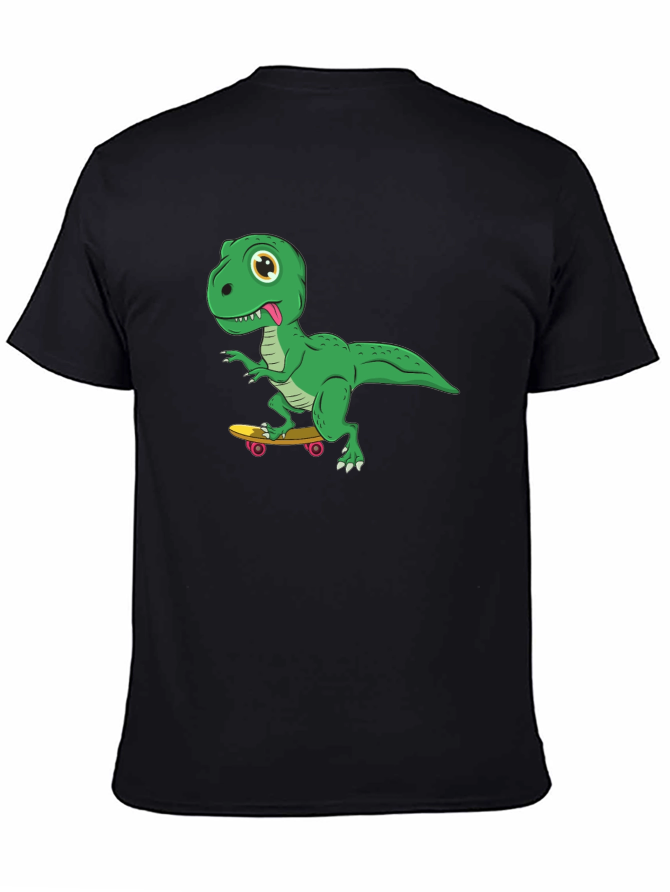 Skateboarding Dinosaur Graphic Tee