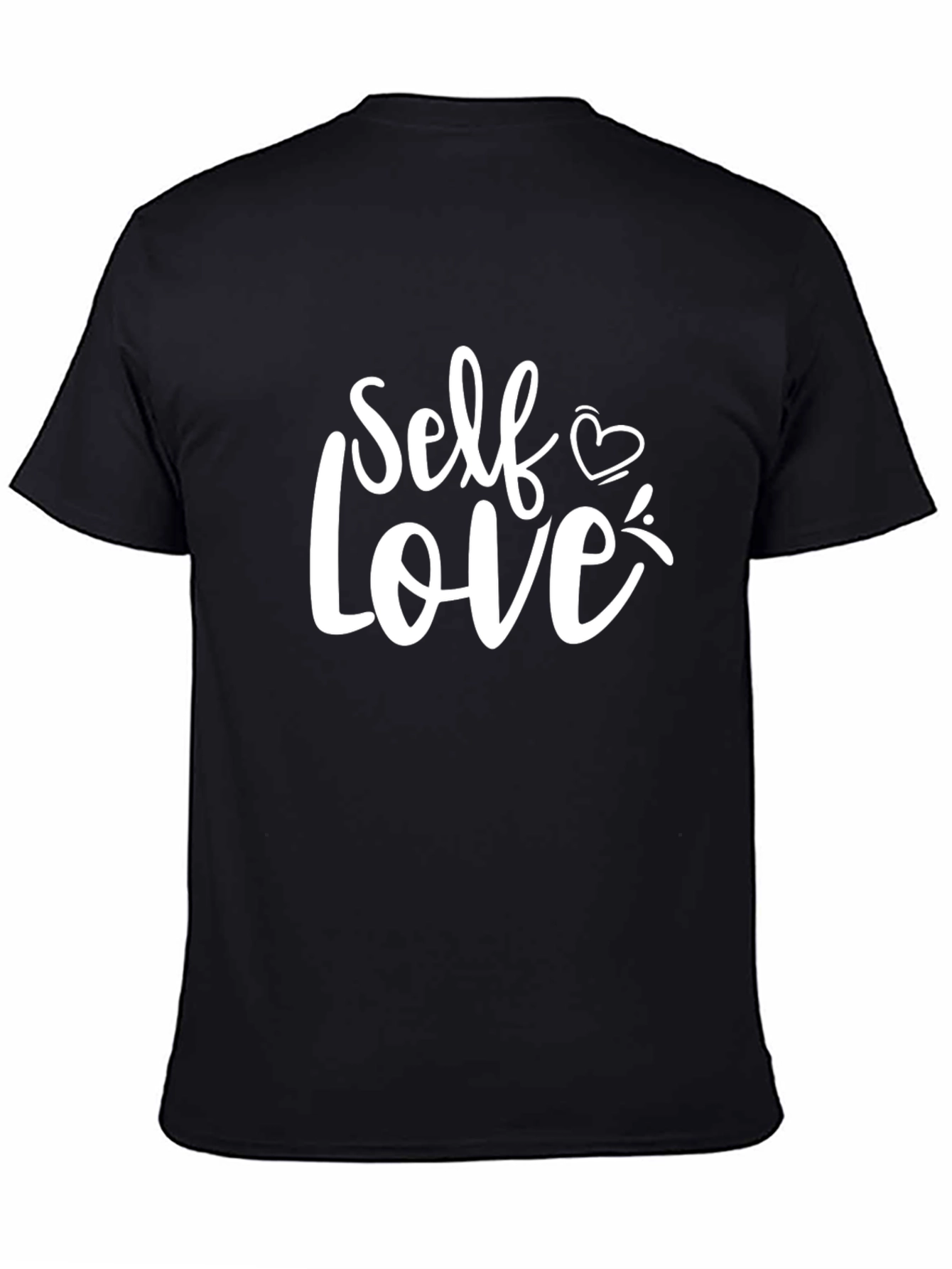 Self Love T-Shirt - Black Cotton Blend