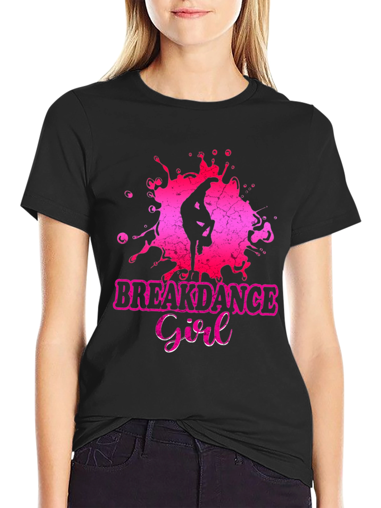 Breakdance Girl T-Shirt - Dancer Graphic Tee