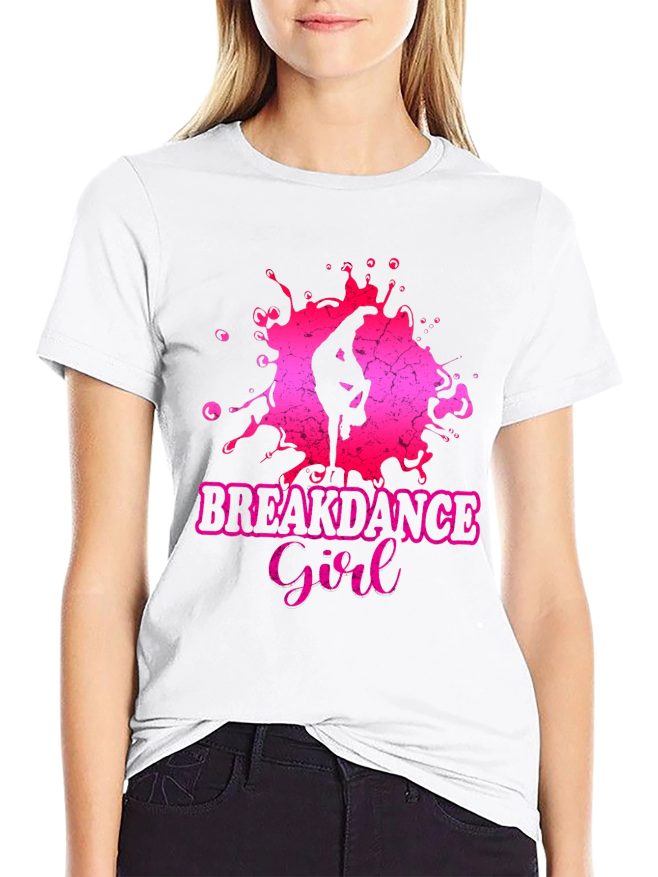 Breakdance Girl T-Shirt - Dancer Graphic Tee