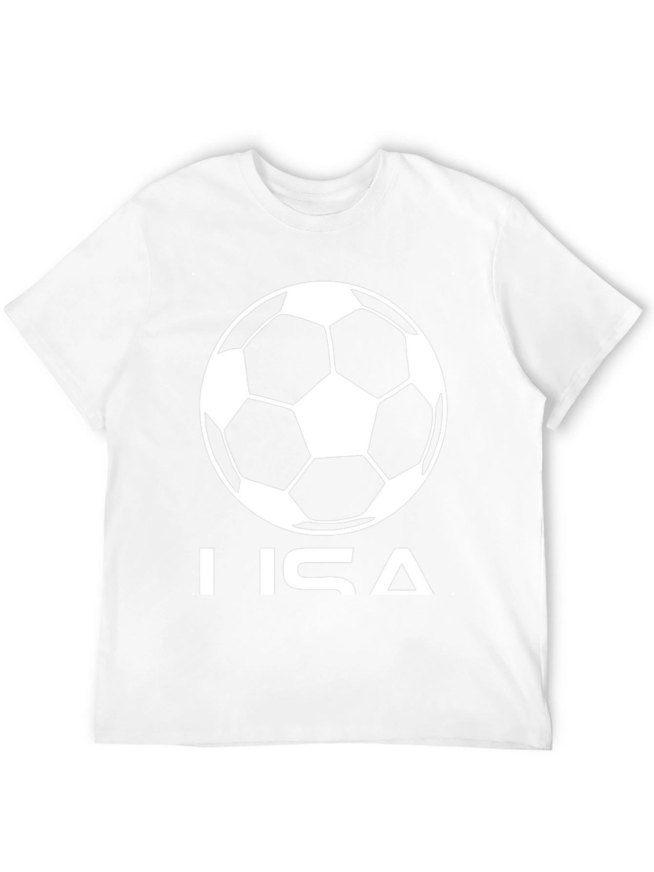 Soccer Ball LISA Personalized Black T-Shirt
