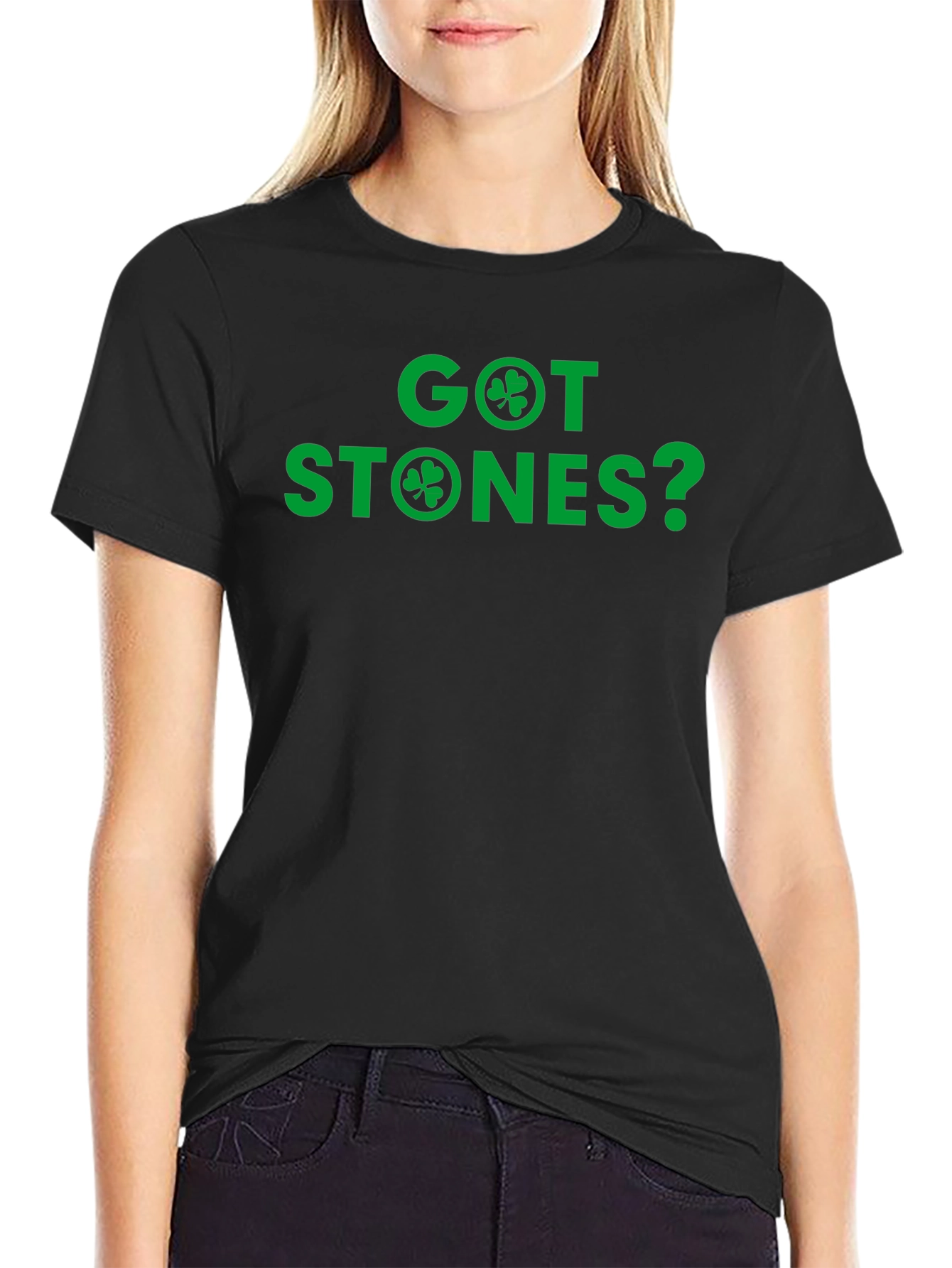 Got Stones? Black Graphic Tee