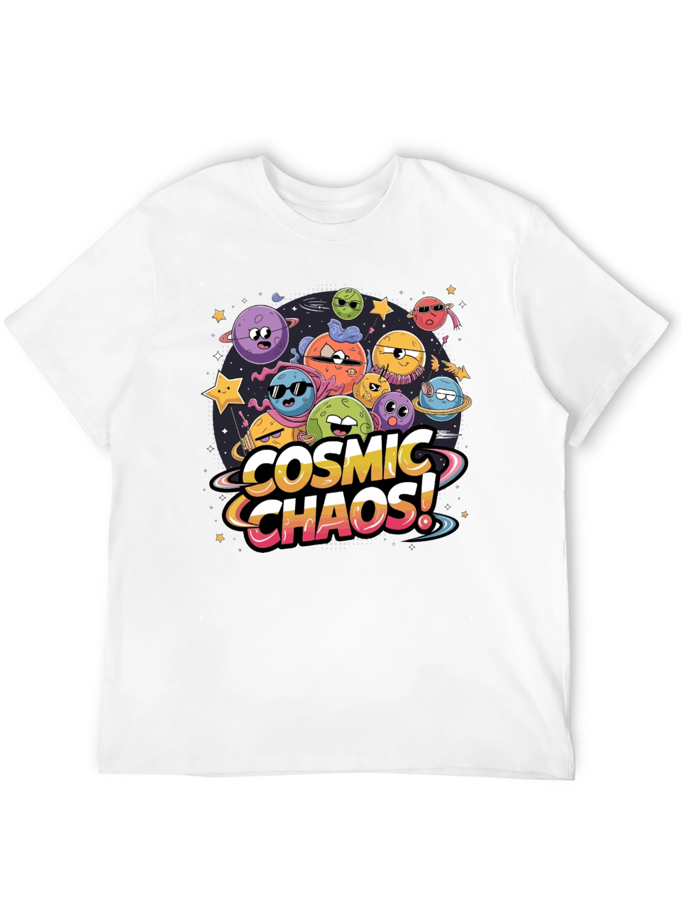 Cosmic Chaos Graphic T-Shirt