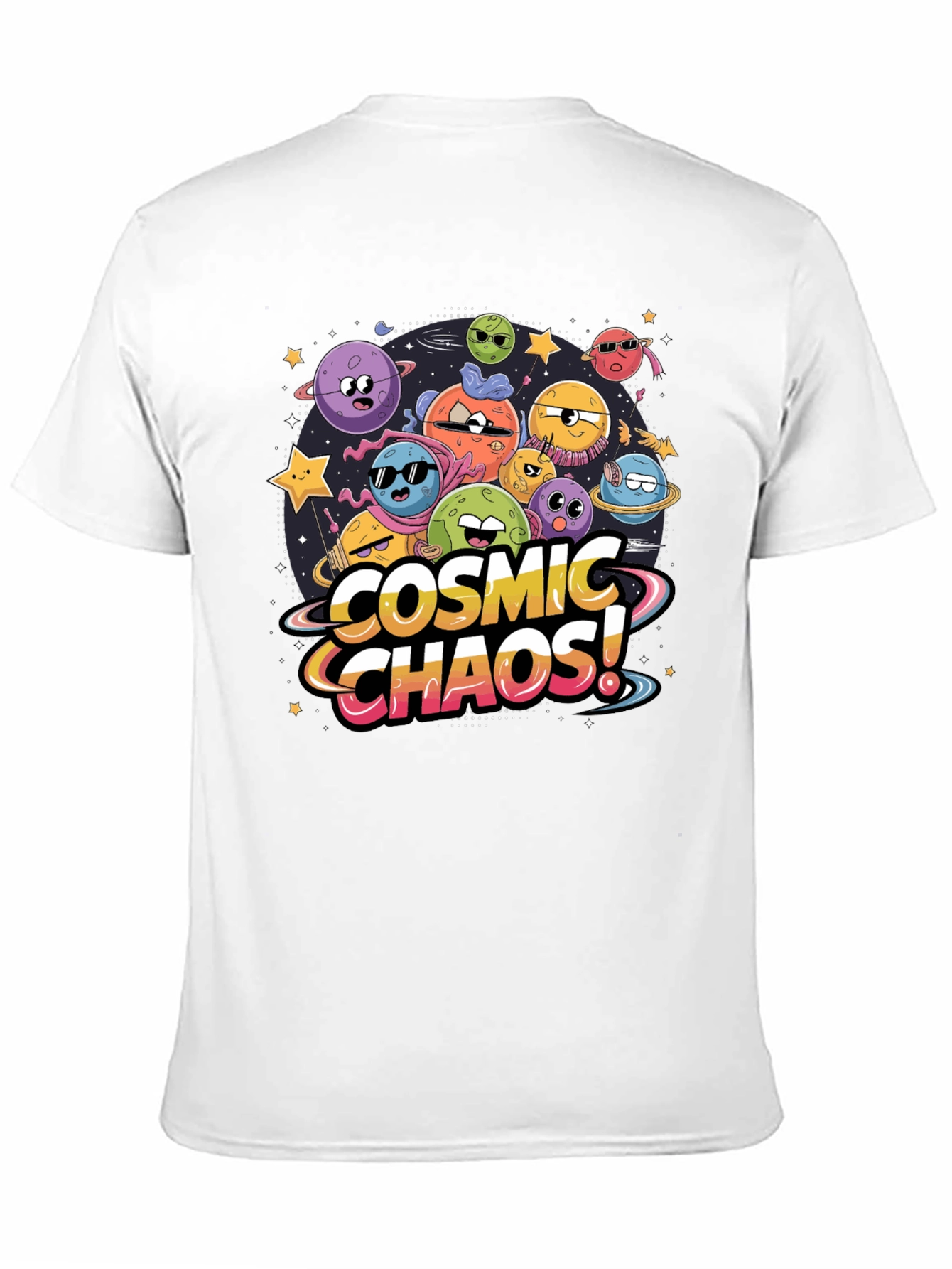 Cosmic Chaos Graphic T-Shirt