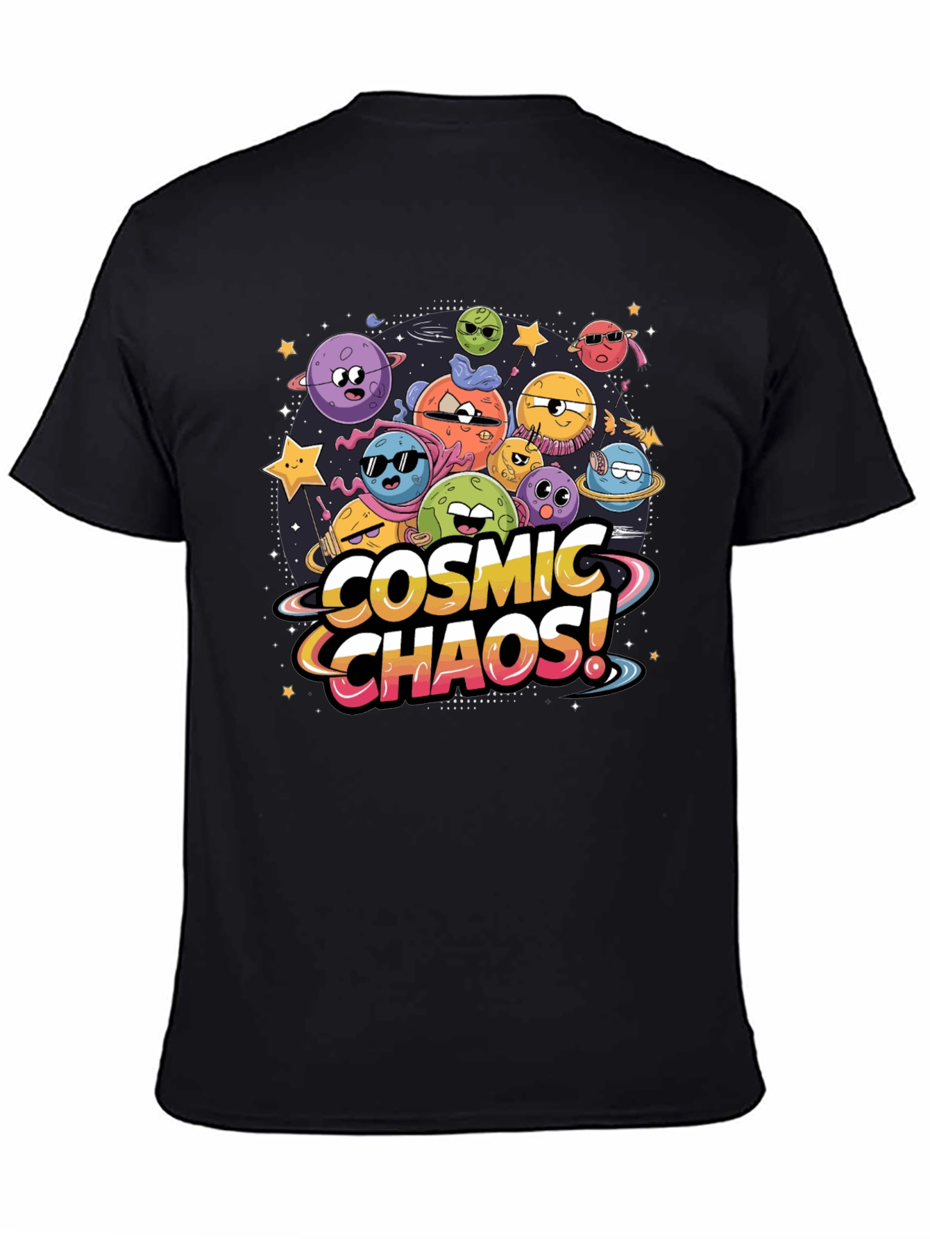 Cosmic Chaos Graphic T-Shirt