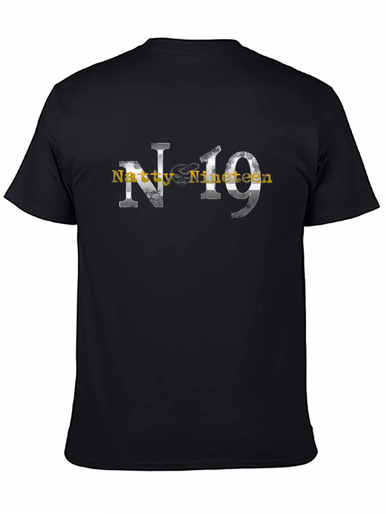 Natty Nineteen Black T-Shirt