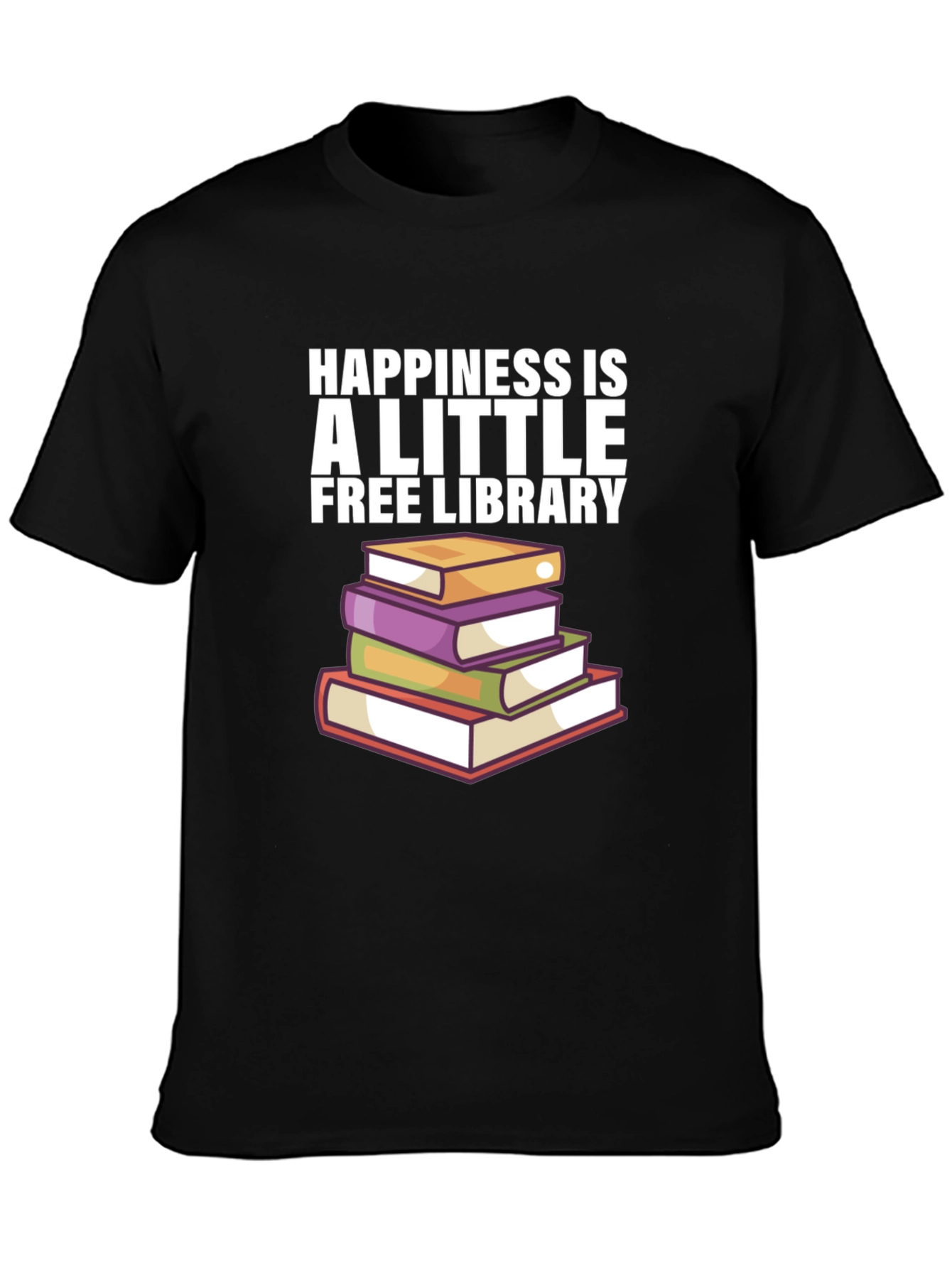 Happiness is a Little Free Library T-Shirt