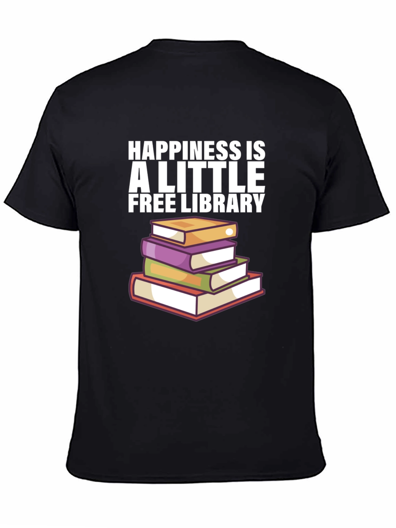 Happiness is a Little Free Library T-Shirt