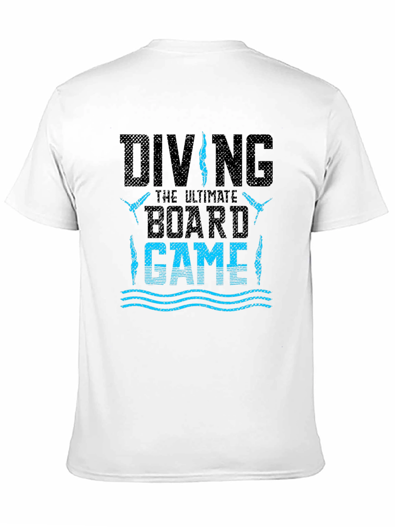 Diving Board Game T-Shirt - Black