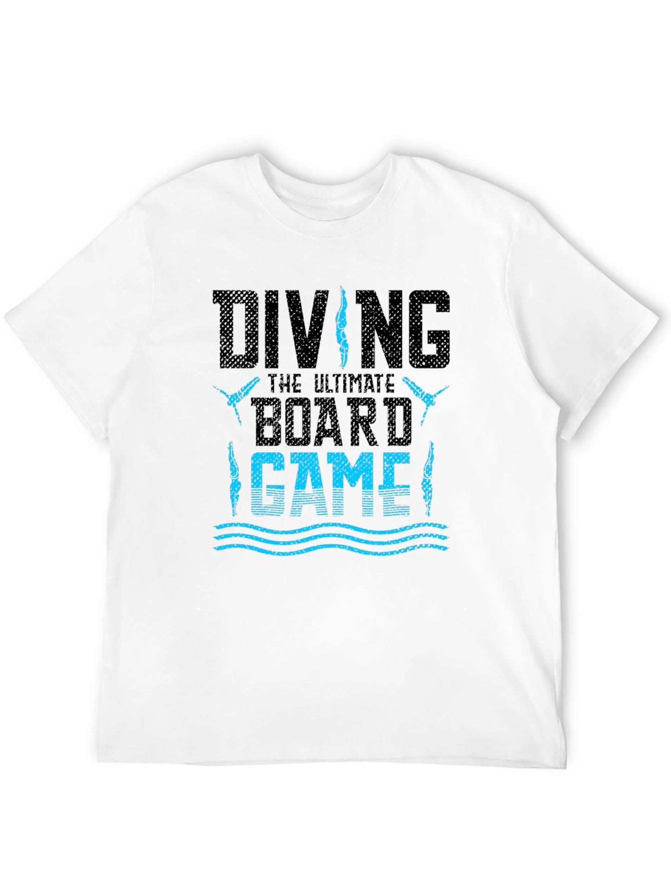 Diving Board Game T-Shirt - Black