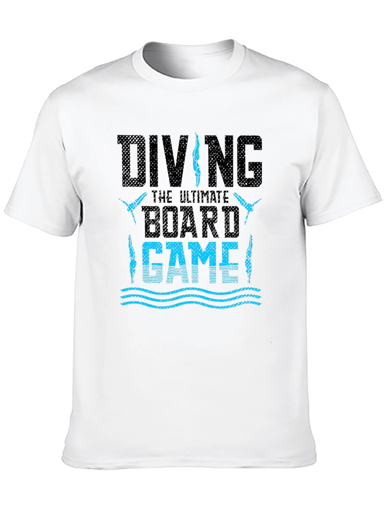 Diving Board Game T-Shirt - Black
