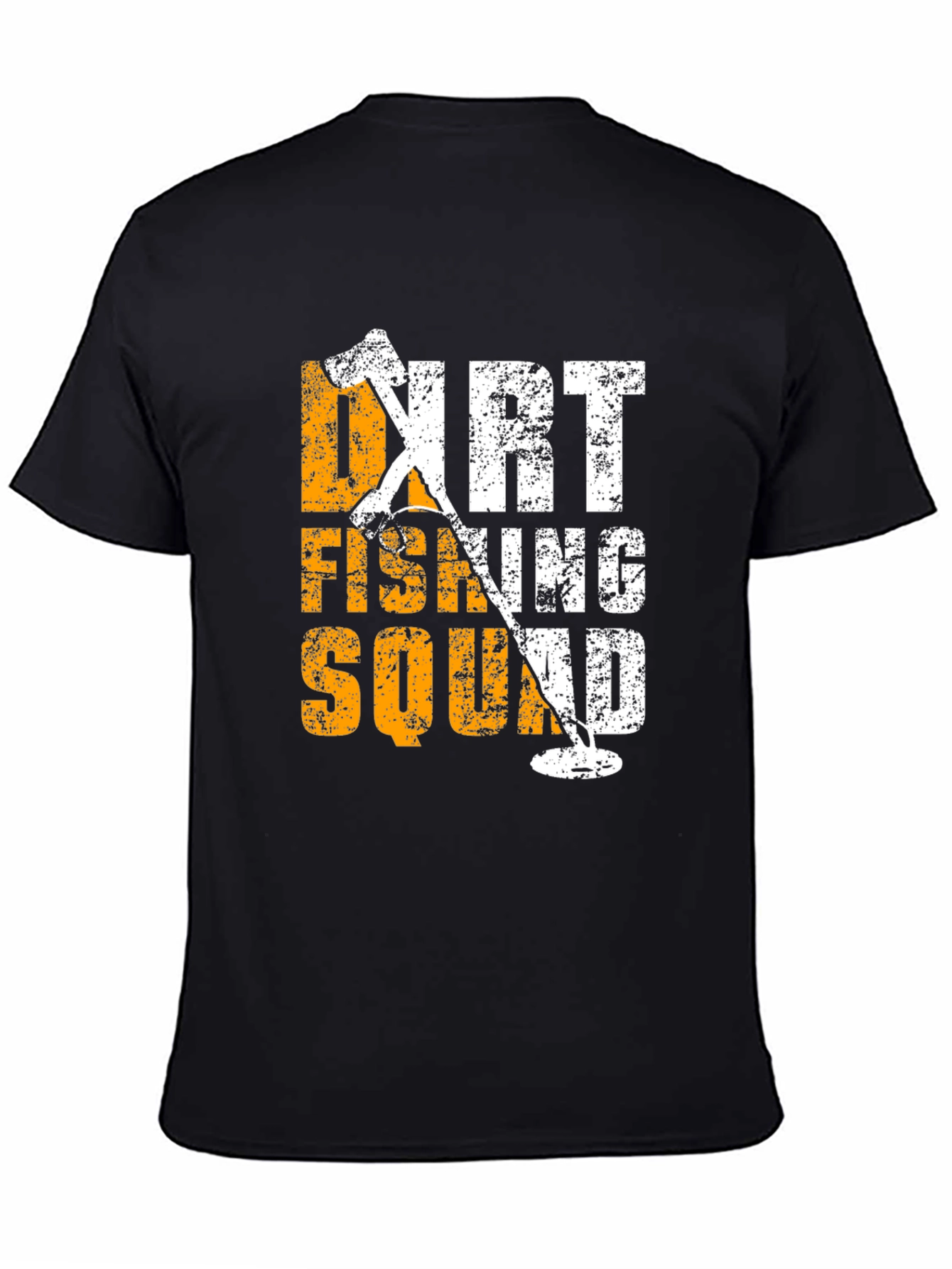 Dirt Fishing Squad Novelty Graphic T-Shirt