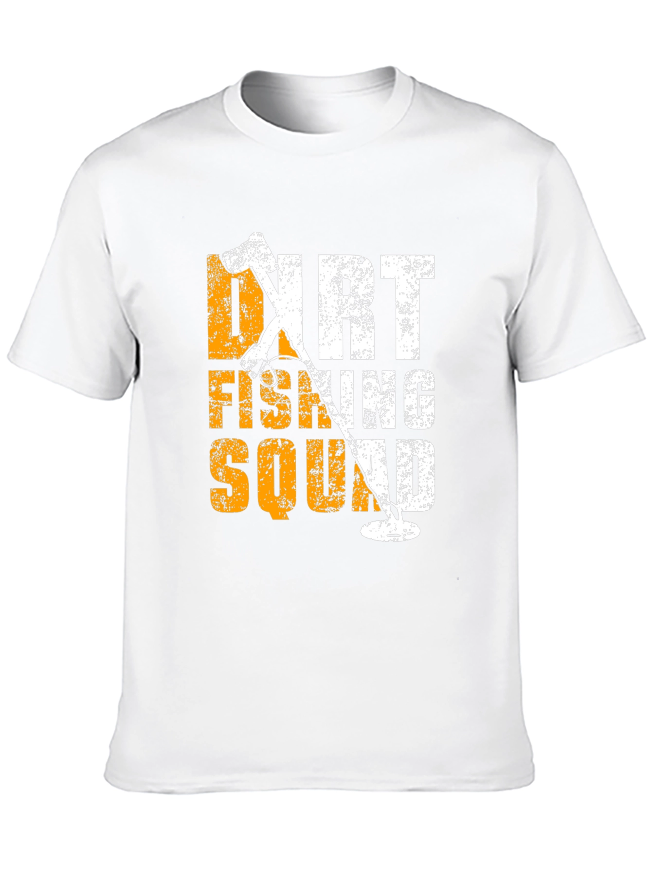 Dirt Fishing Squad Novelty Graphic T-Shirt
