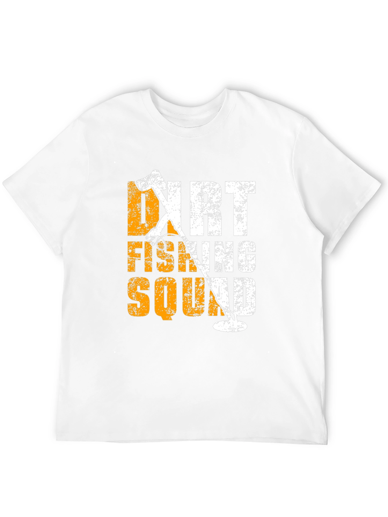 Dirt Fishing Squad Novelty Graphic T-Shirt