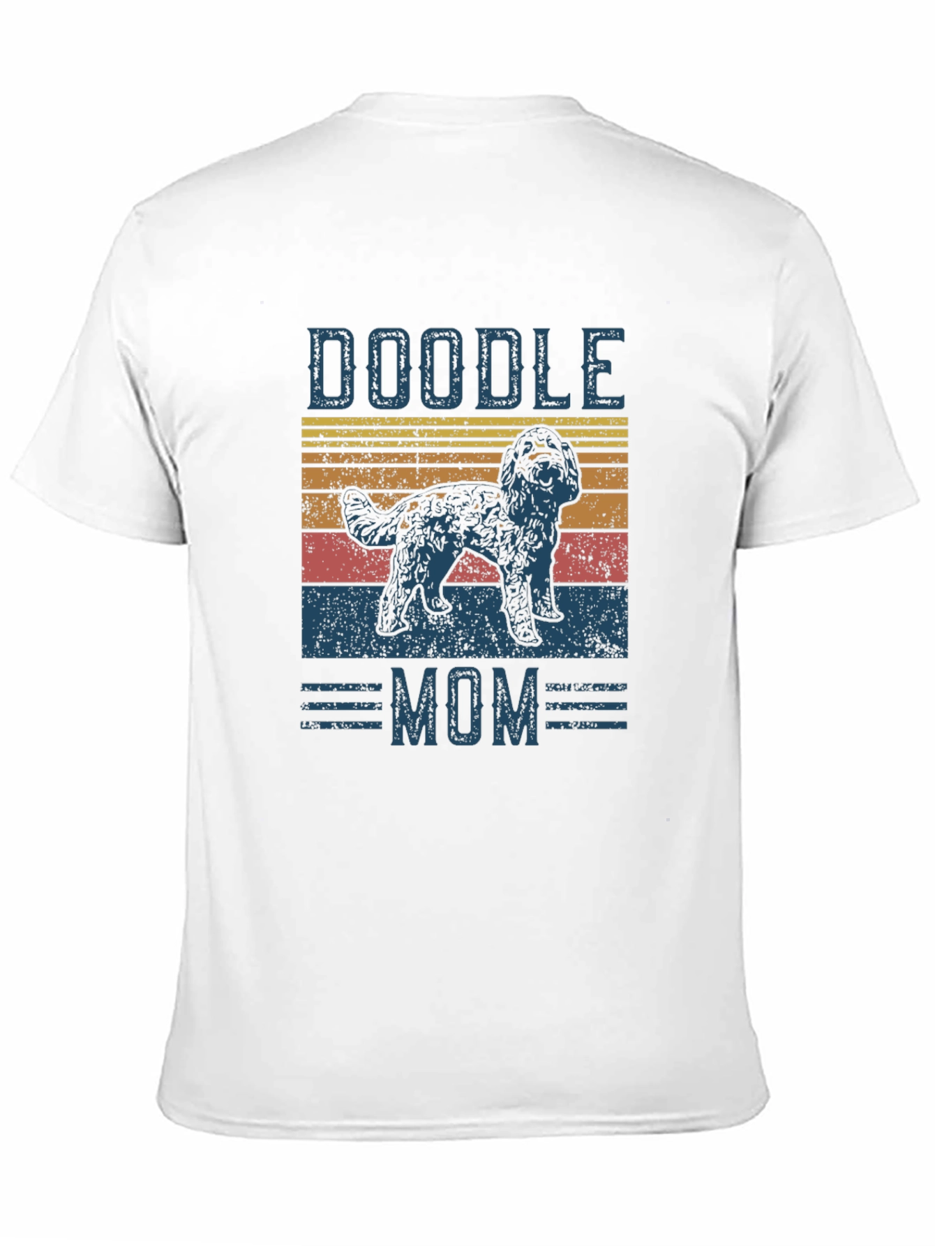 Doodle Mom T-Shirt Retro Style Dog Lover Gift