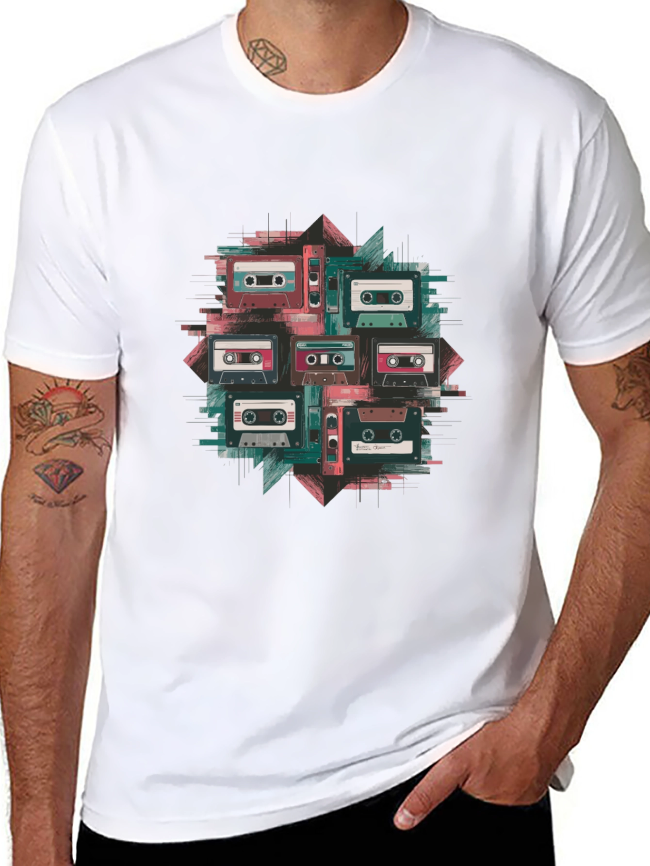 Retro Cassette Tape Graphic Tee