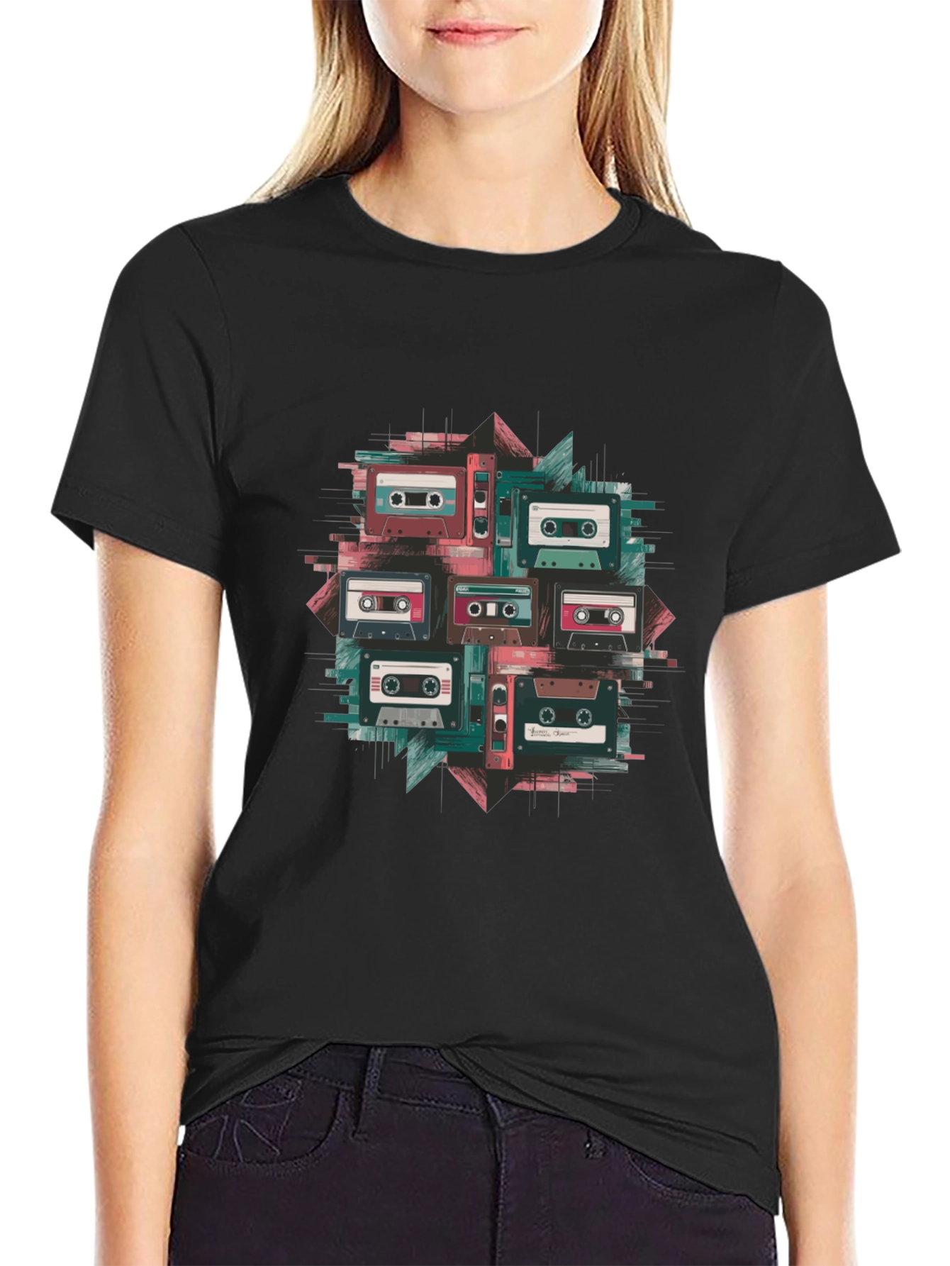 Retro Cassette Tape Graphic Tee