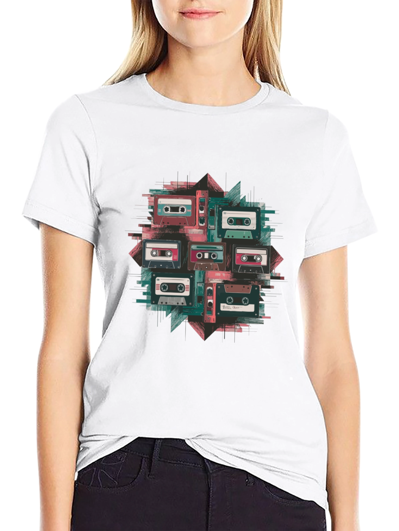 Retro Cassette Tape Graphic Tee