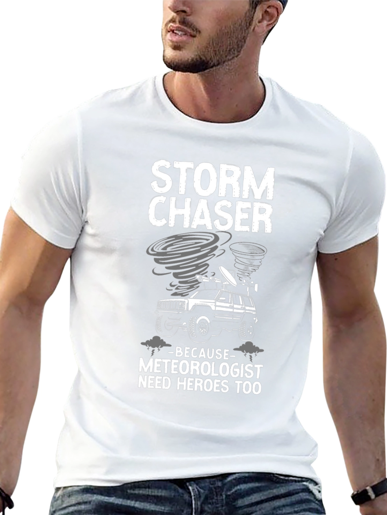 Storm Chaser Tee - Meteorologist Hero T-Shirt