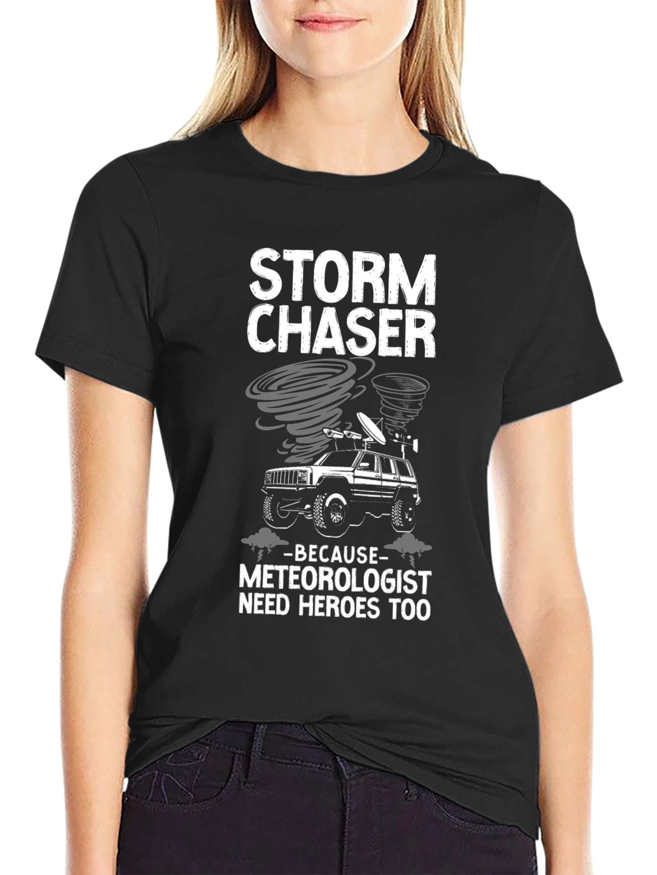 Storm Chaser Tee - Meteorologist Hero T-Shirt