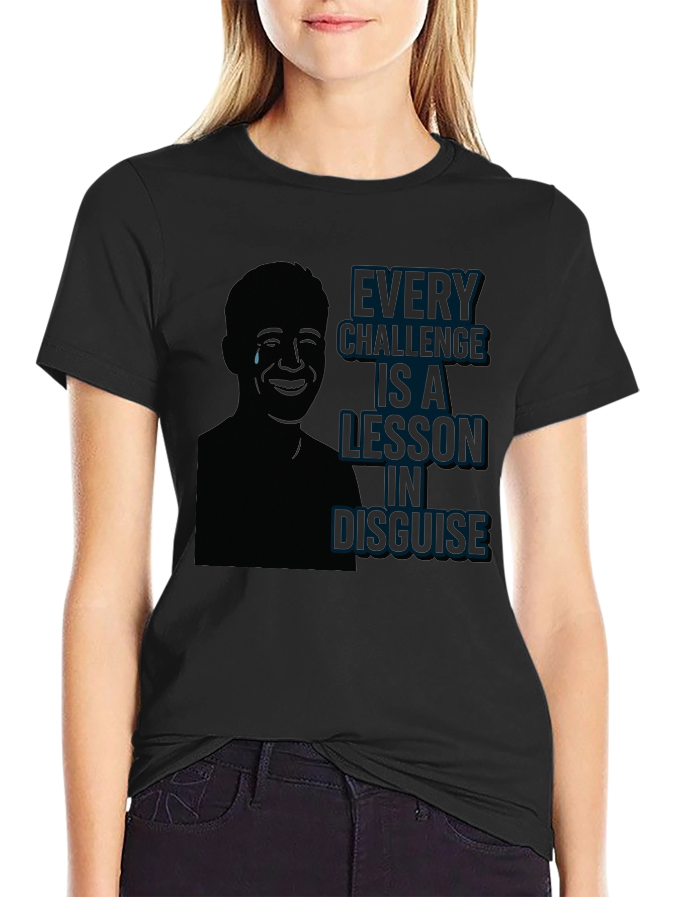 Every Challenge is a Lesson Mens T-Shirt