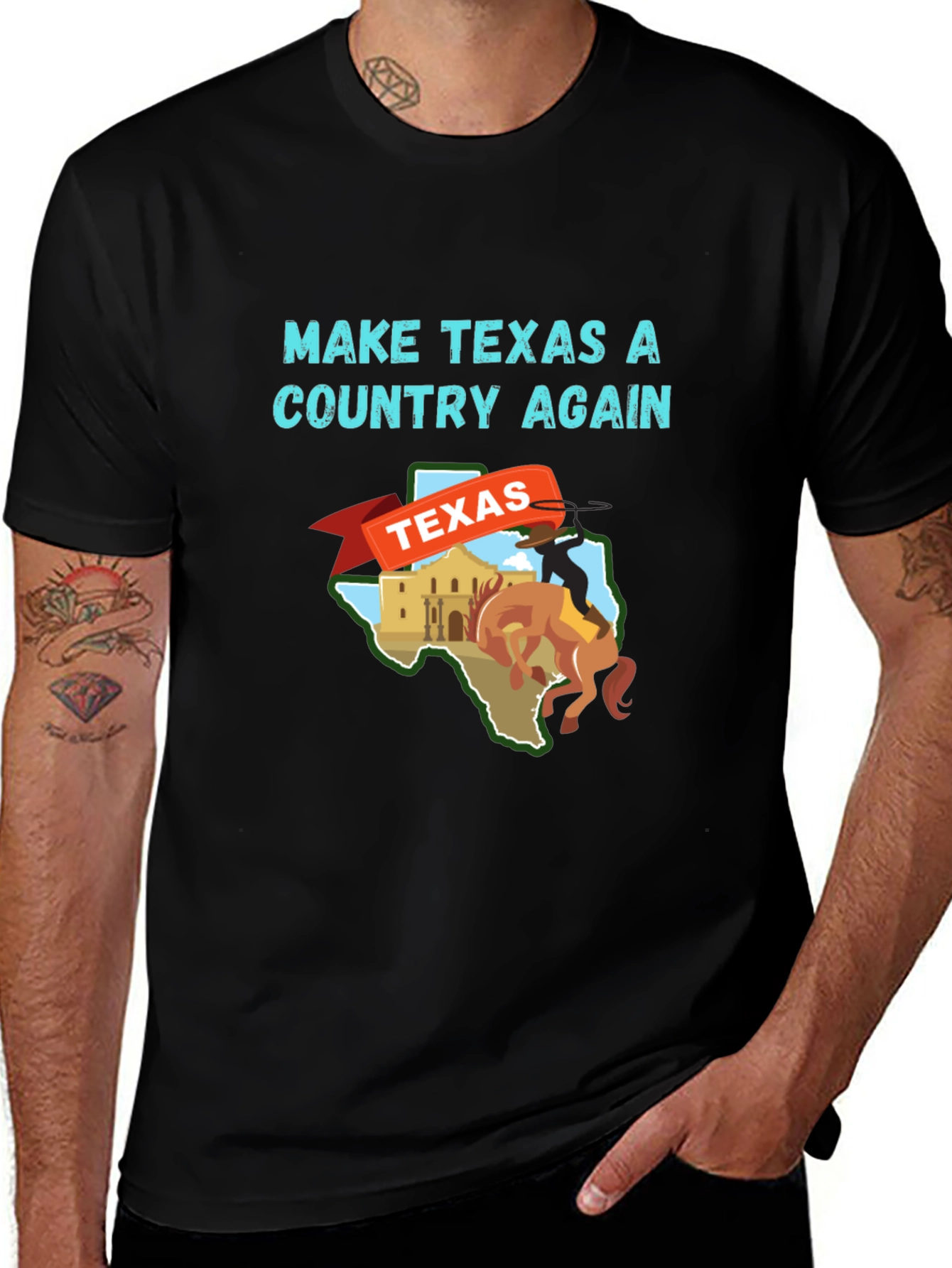 Make Texas A Country Again Graphic Tee