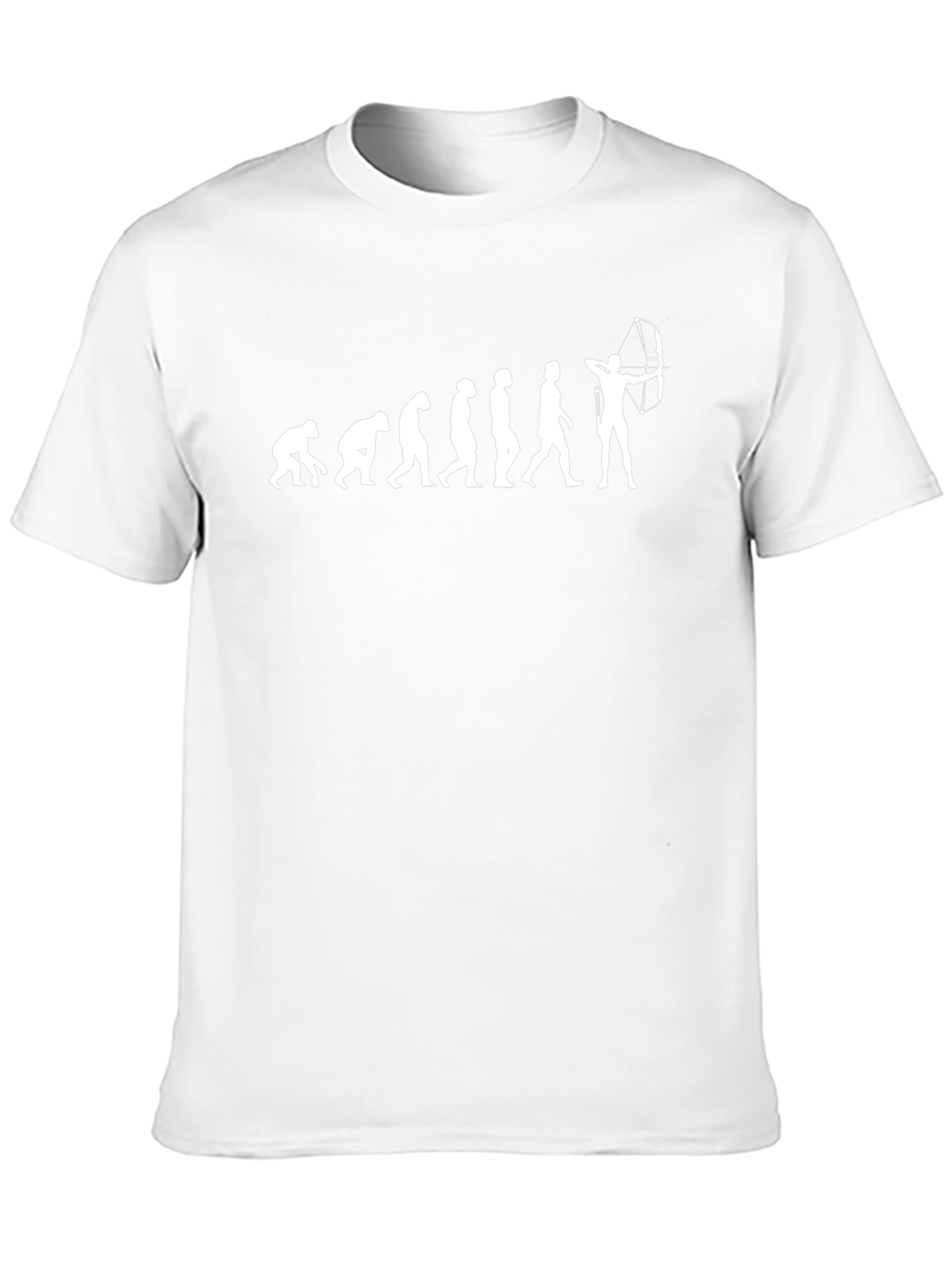 Evolution of Archery T-Shirt - Black Cotton Tee