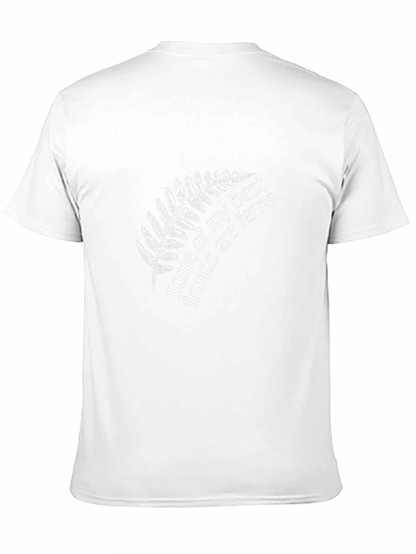 Fern Fronds T-Shirt - Best Friends Nature Tee