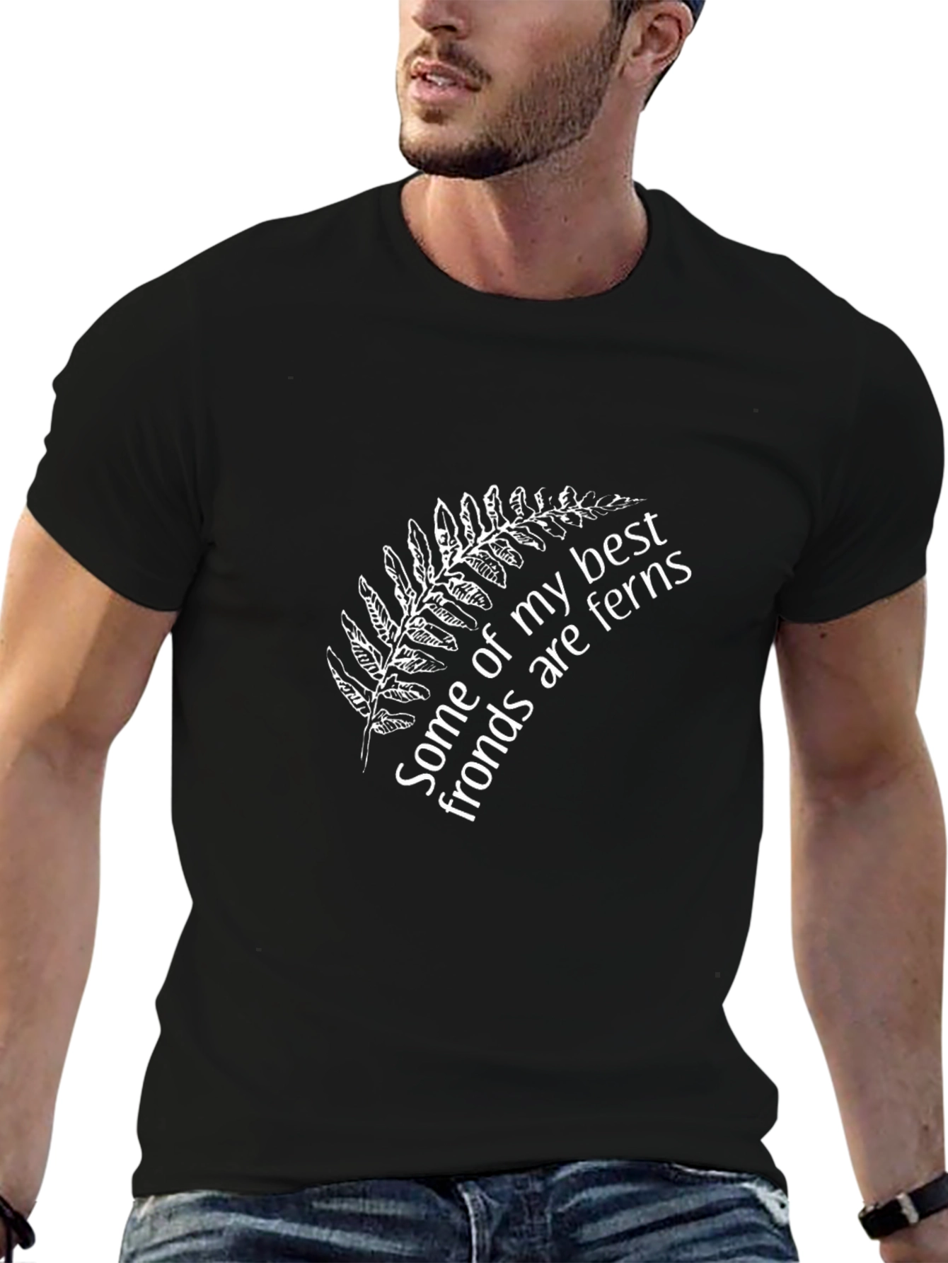 Fern Fronds T-Shirt - Best Friends Nature Tee