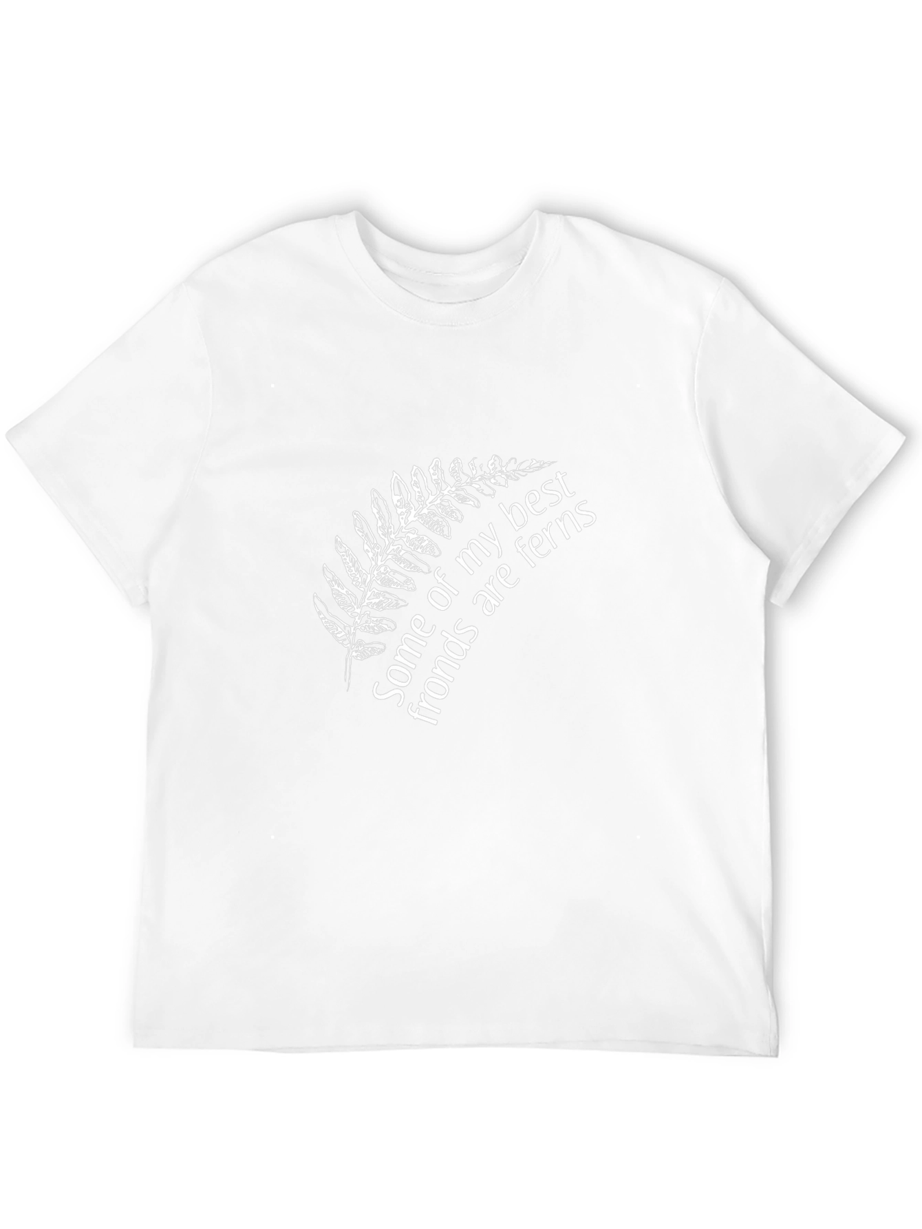 Fern Fronds T-Shirt - Best Friends Nature Tee