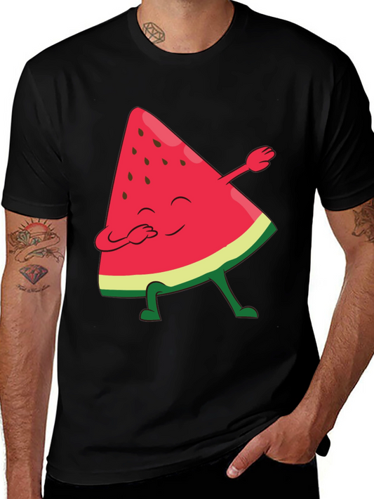 Watermelon Dab Funny Graphic Tee