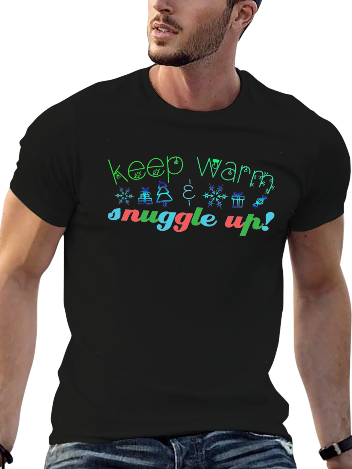 Keep Warm Snuggle Up Graphic Tee