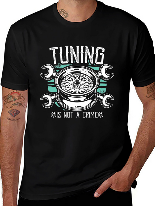 Tuning Is Not A Crime Graphic Tee