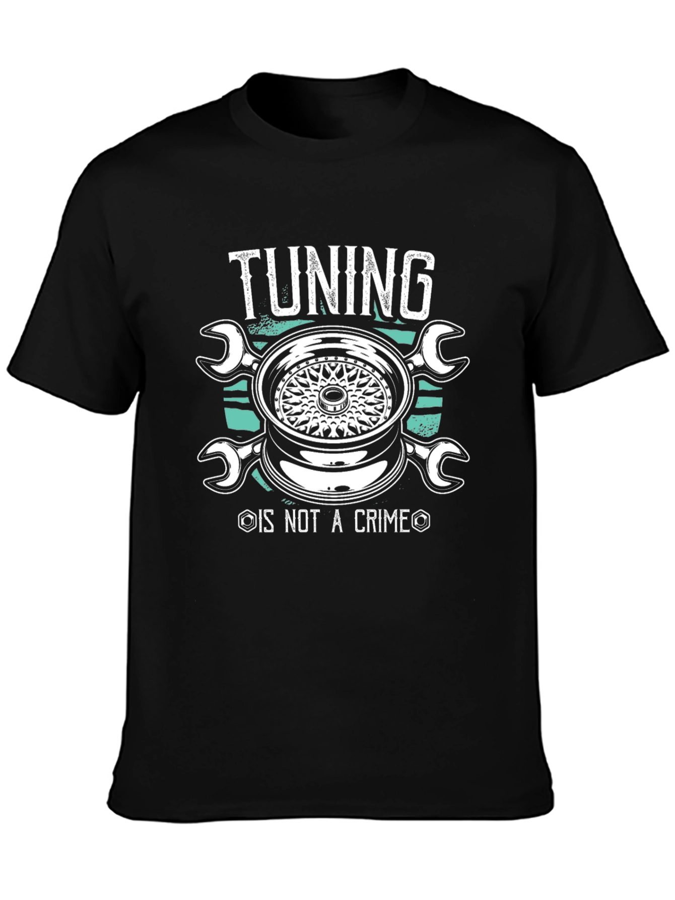 Tuning Is Not A Crime Graphic Tee