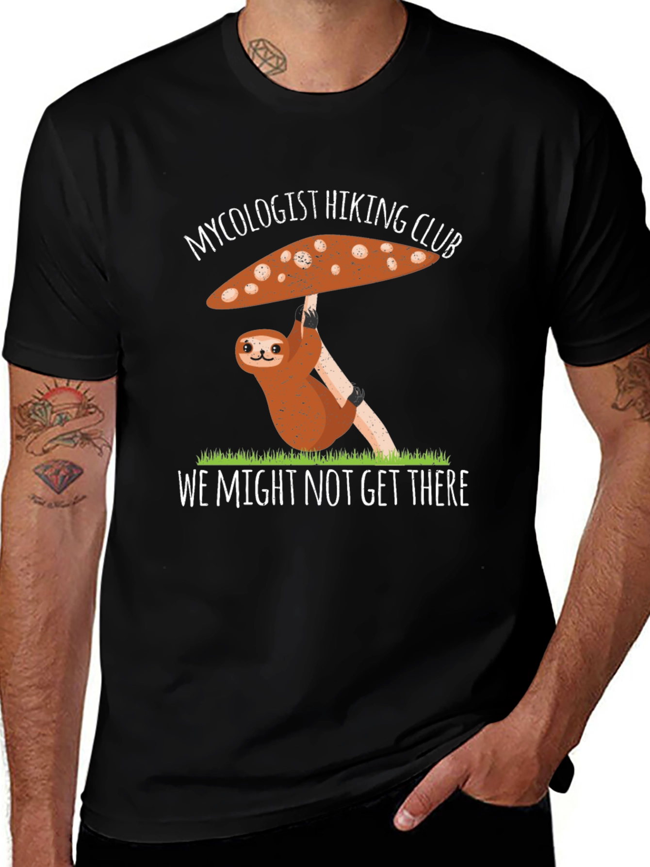 Mycology Sloth Graphic Tee