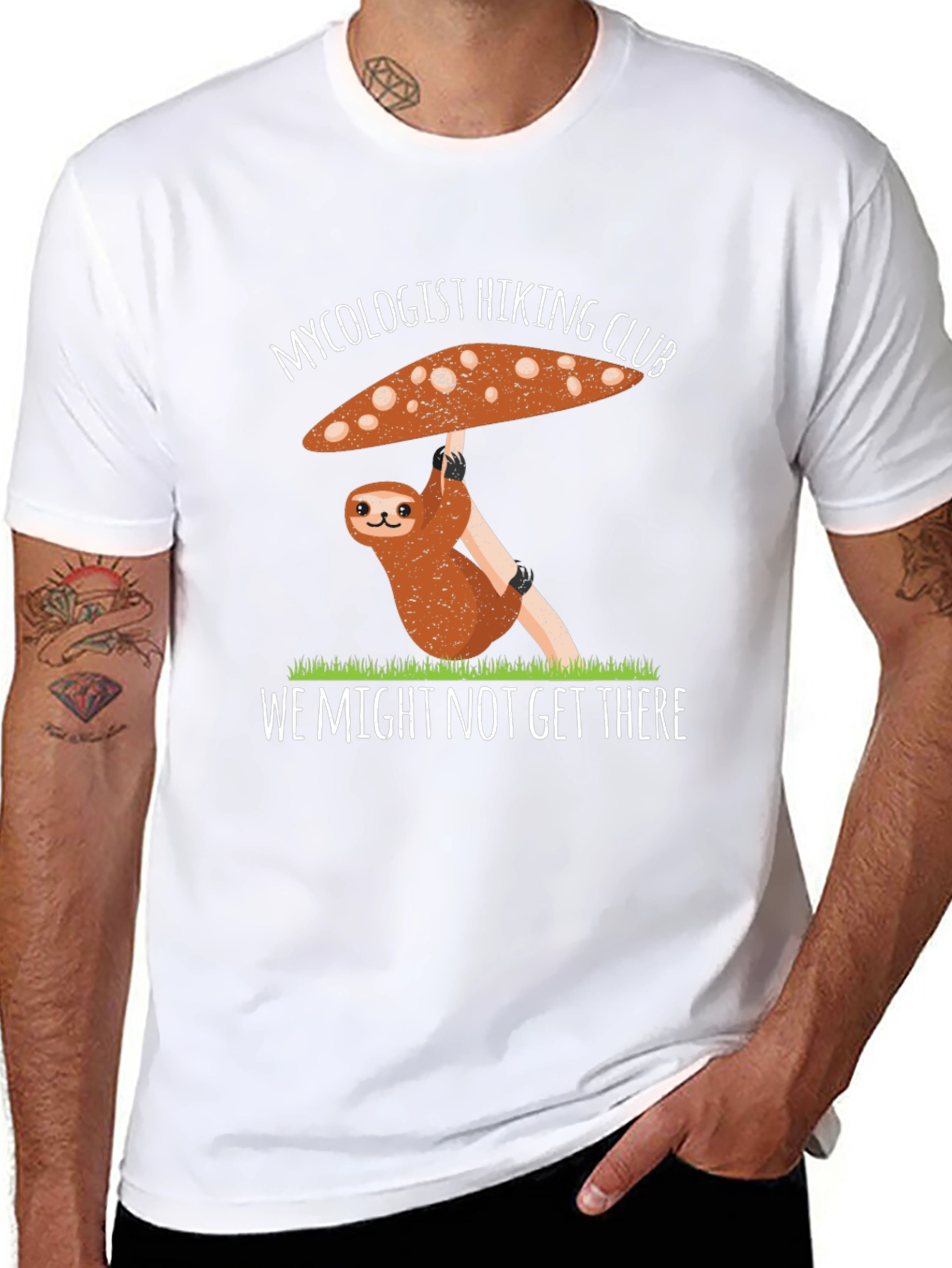Mycology Sloth Graphic Tee