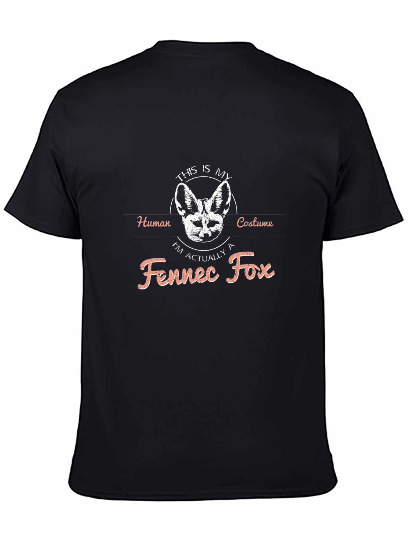 Fennec Fox Human Costume Graphic Tee