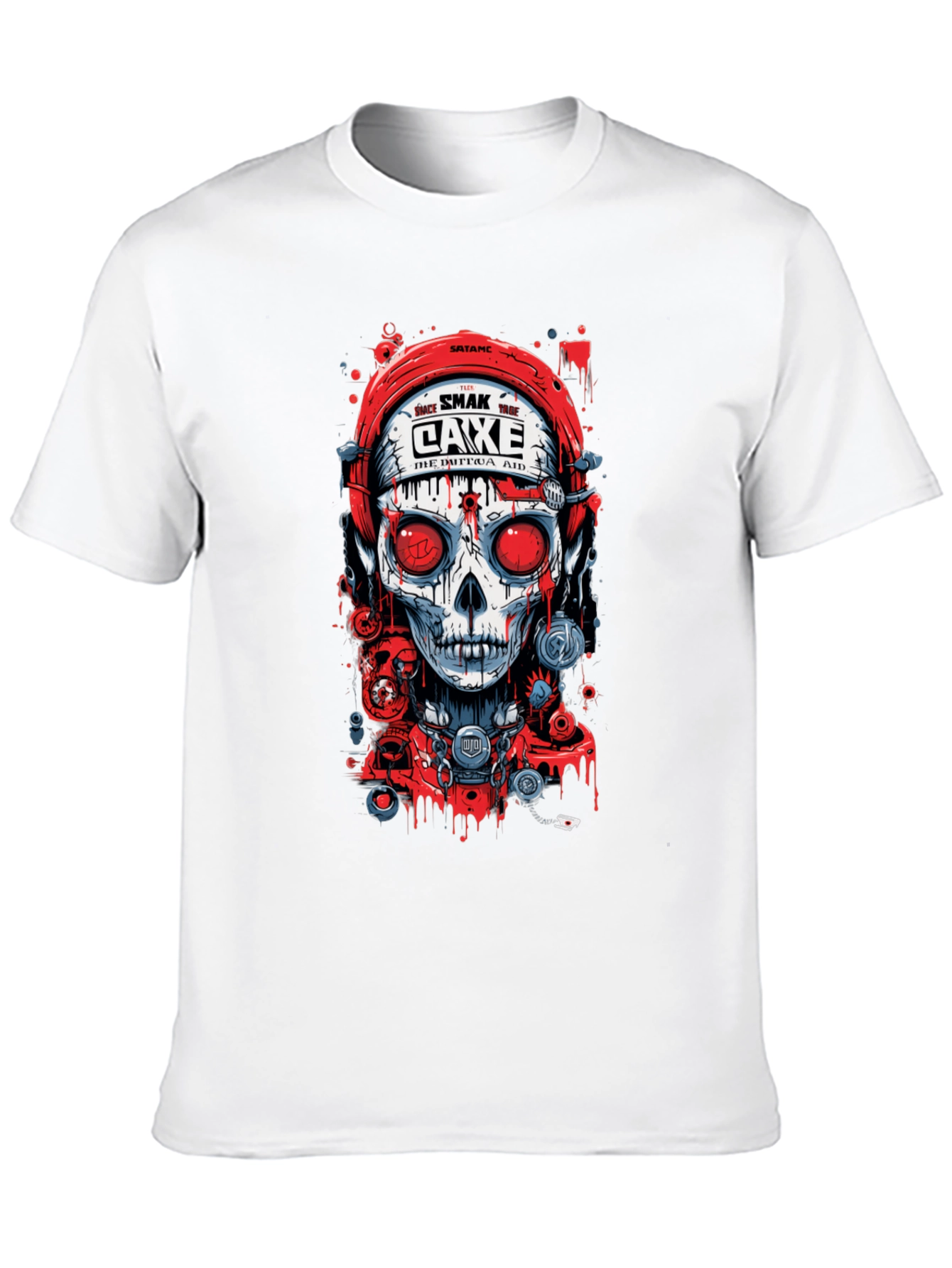 Smak Cake Skull Graphic Tee