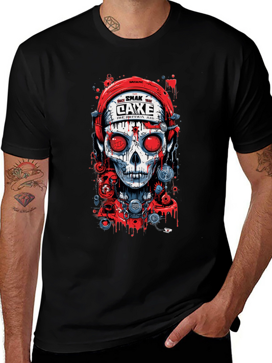 Smak Cake Skull Graphic Tee
