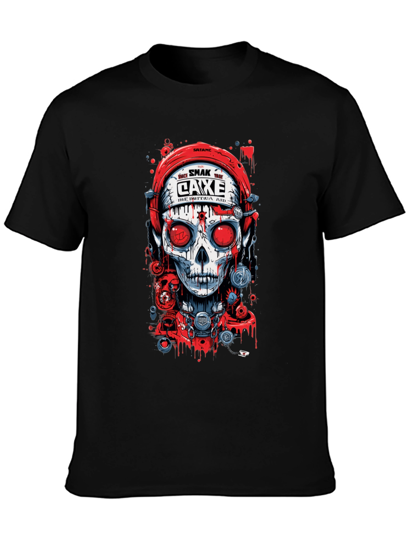 Smak Cake Skull Graphic Tee
