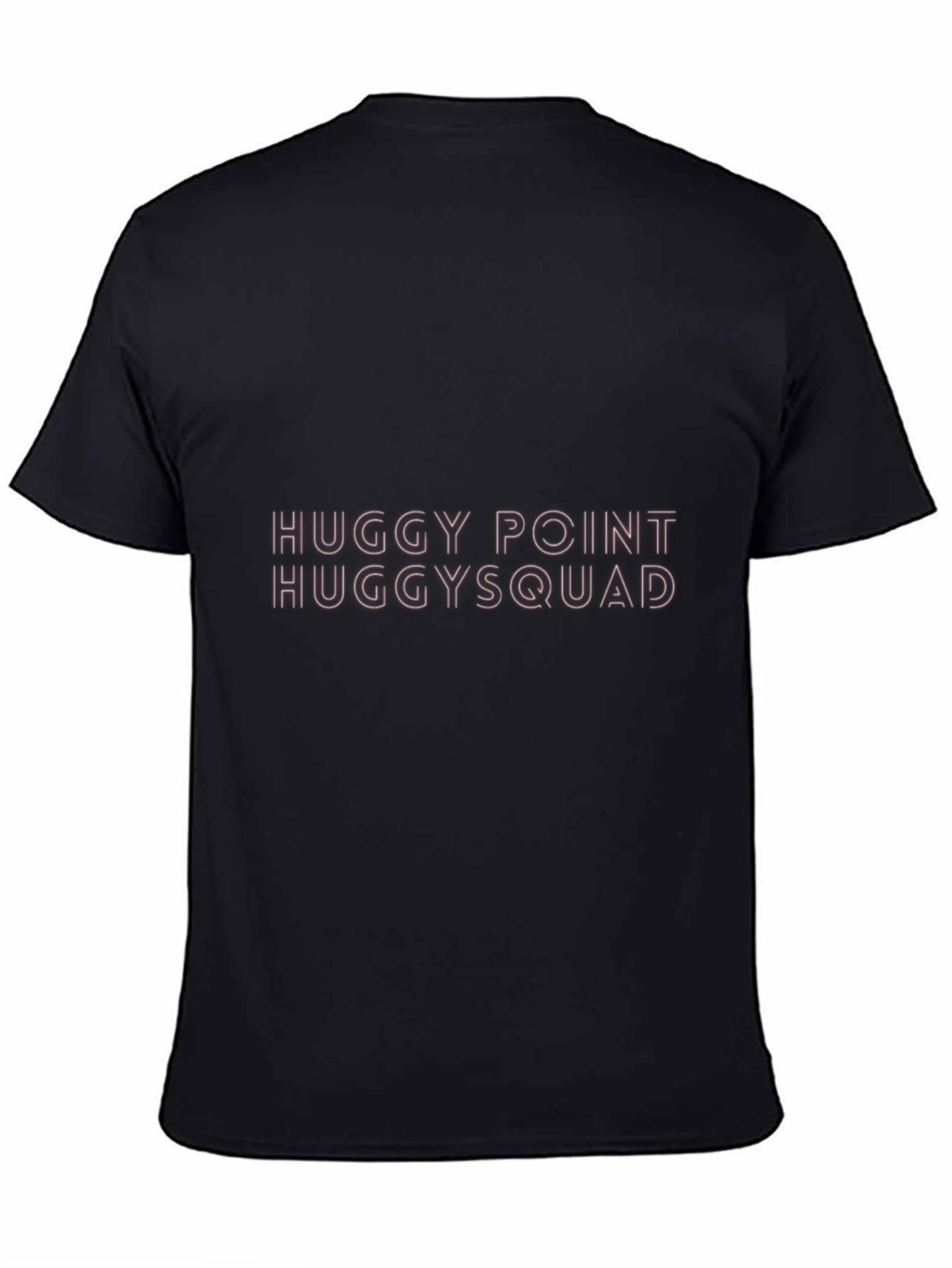 Huggy Point Huggysquad Black T-Shirt