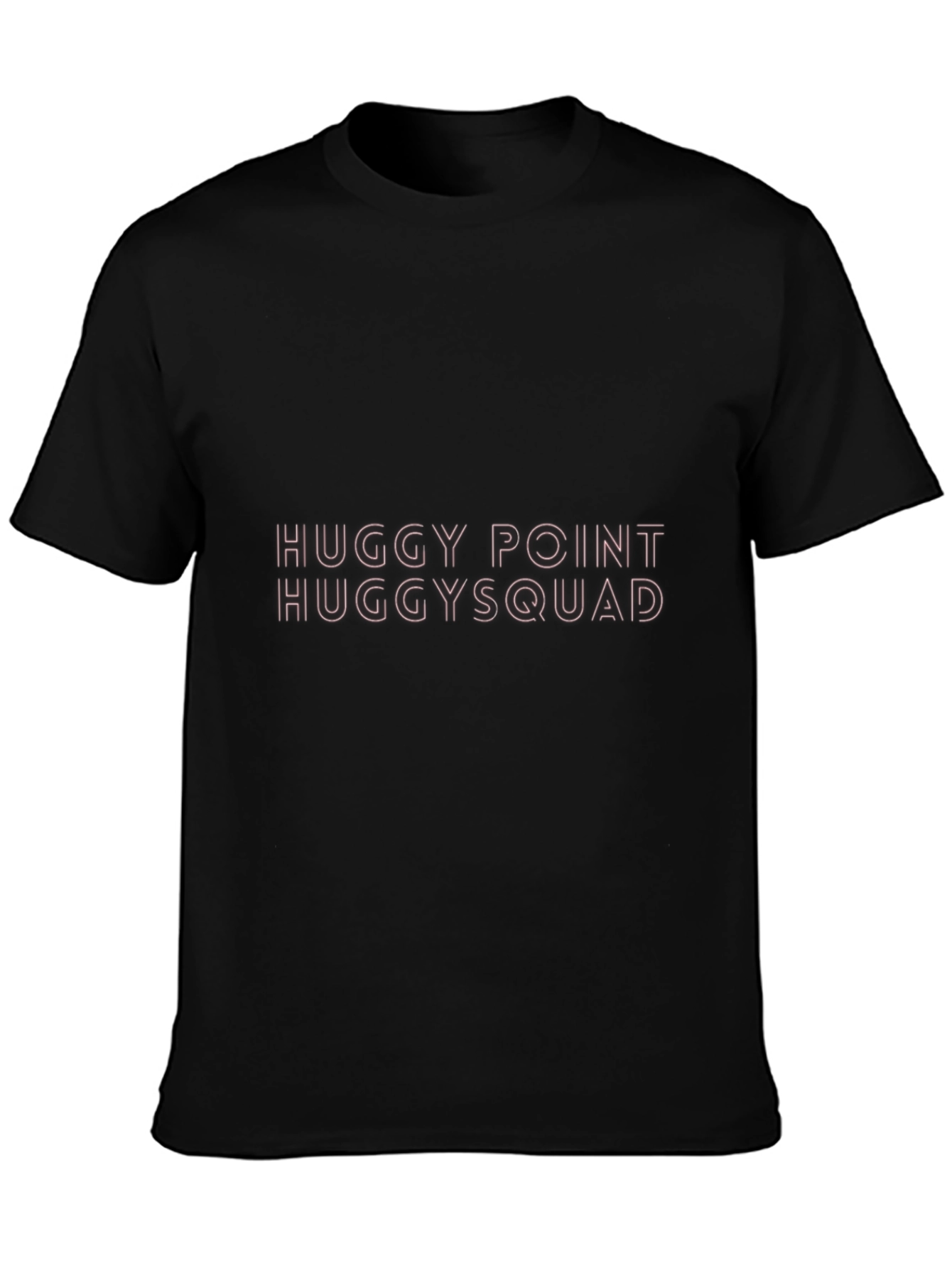 Huggy Point Huggysquad Black T-Shirt