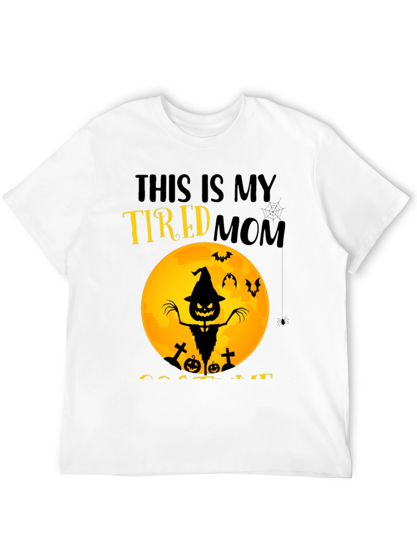 Tired Mom Halloween T-Shirt