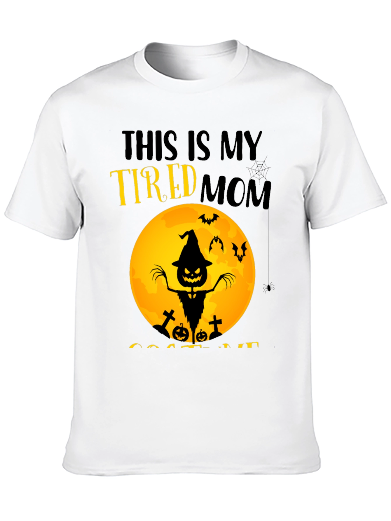 Tired Mom Halloween T-Shirt