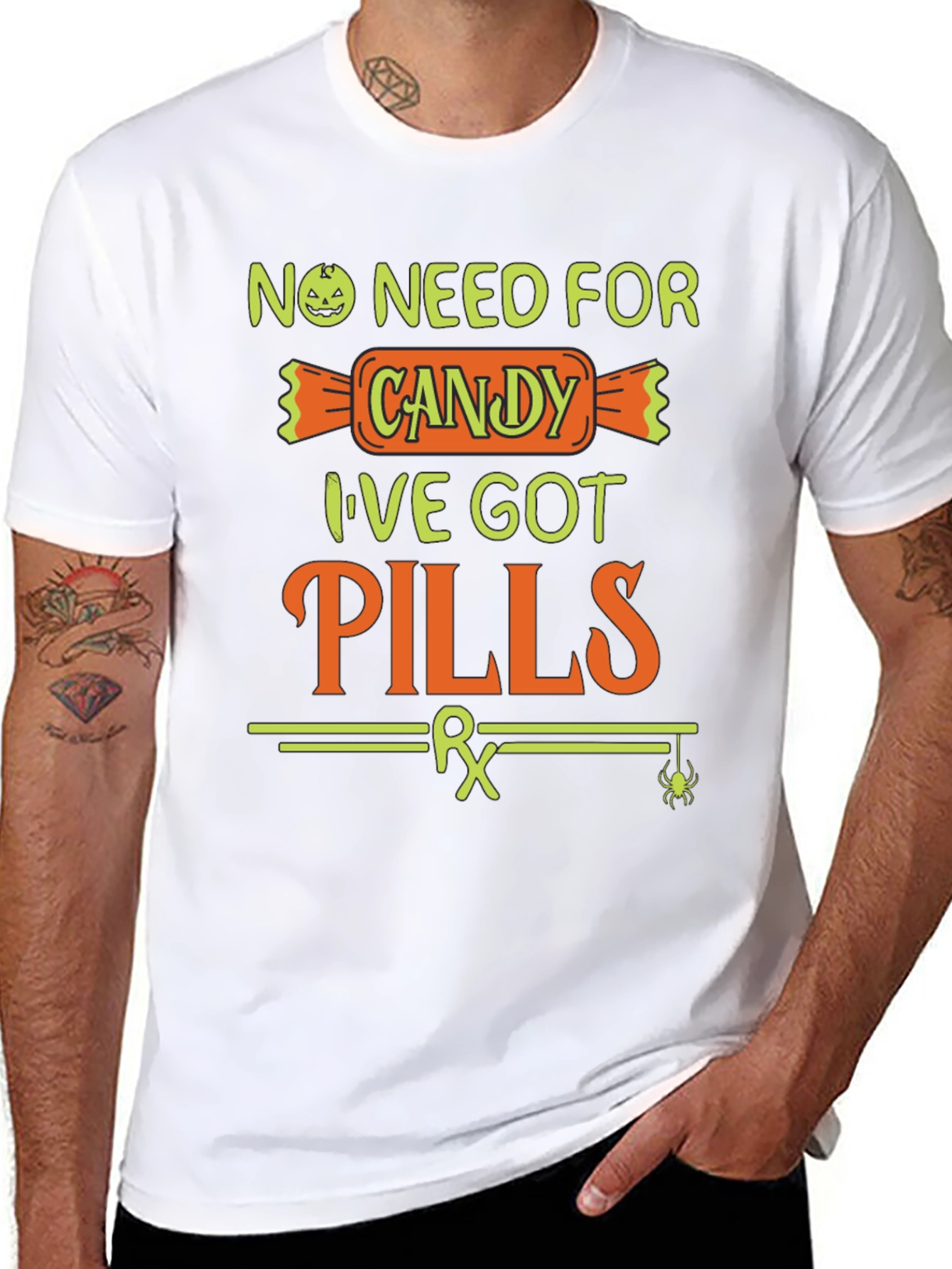 No Need for Candy Halloween T-Shirt