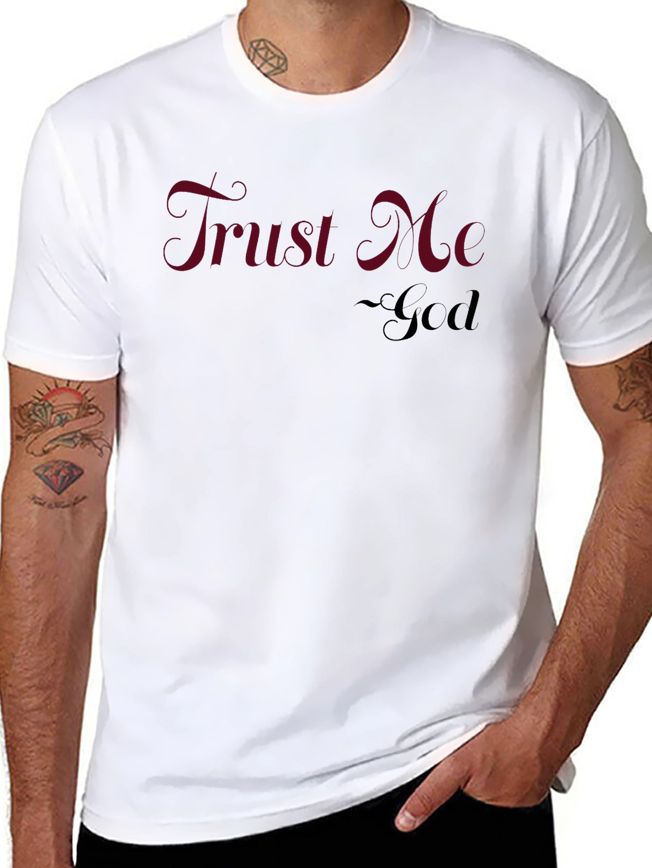 Trust Me God Tee - Faith Inspired T-Shirt
