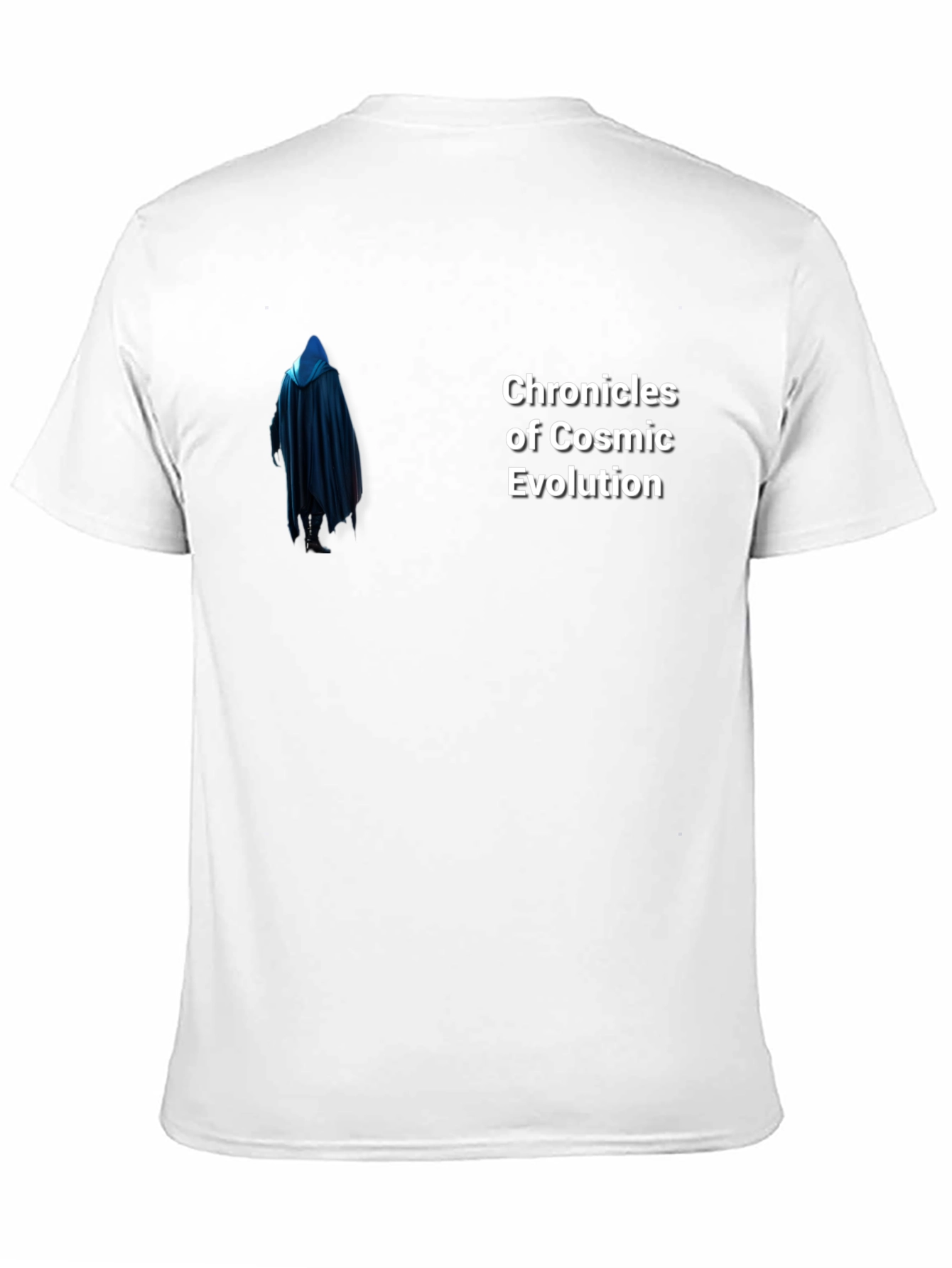 Chronicles of Cosmic Evolution Black T-Shirt