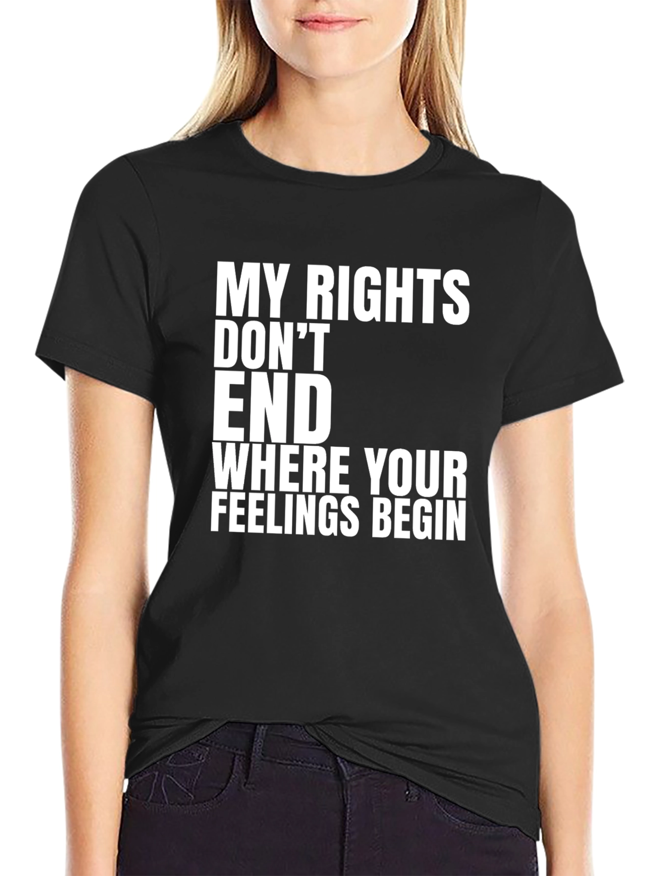 My Rights Dont End Graphic T-Shirt